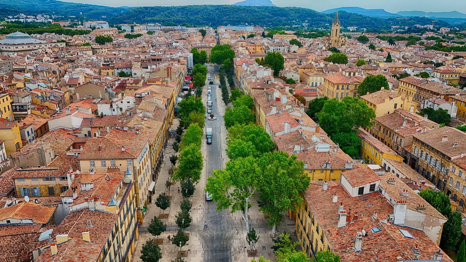 Vue de Aix-en-Provence